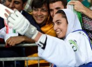 کیمیا علیزاده با پرچم کشور دیگری مسابقه می‌دهد