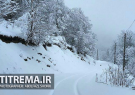 روستاهای رحیم‌آباد درمحاصره‌ی برف است؛ اما مشکل سوخت و آرد نداریم