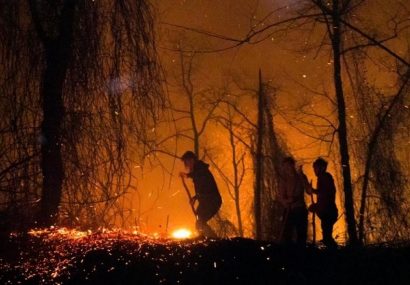 آتش سوزی ۷۲ ساعته‌ی جنگل‌های گیلان مهار شد