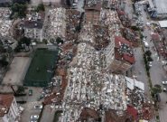 فیلمی از زلزله ۷/۸ ریشتری ترکیه