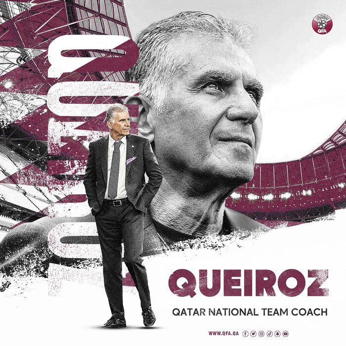 کارلوس کی‌روش رسما سرمربی تیم ملی فوتبال قطر شد